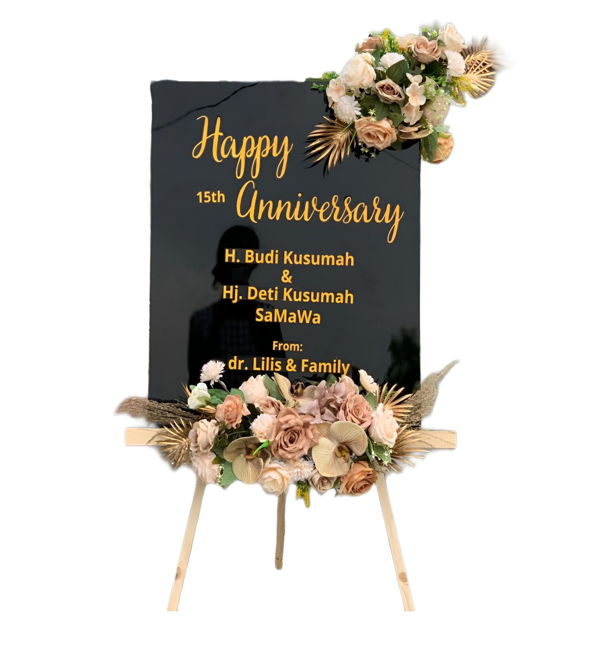 Papan Bunga Akrilik Ilir Barat I