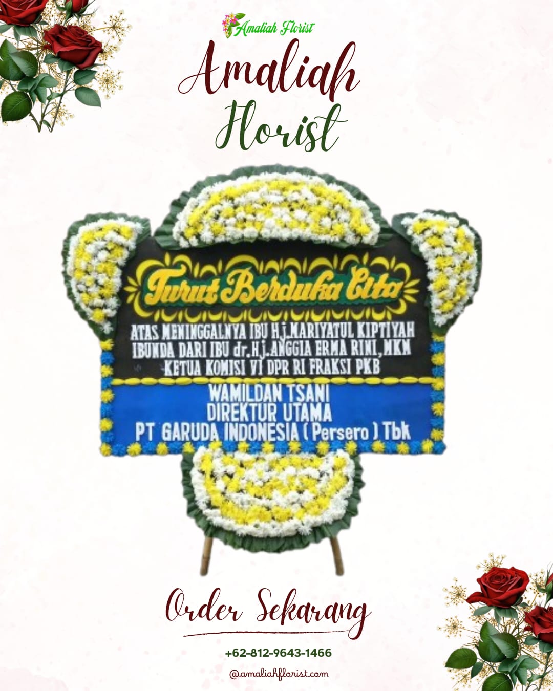 Papan Bunga Duka Ilir Barat I